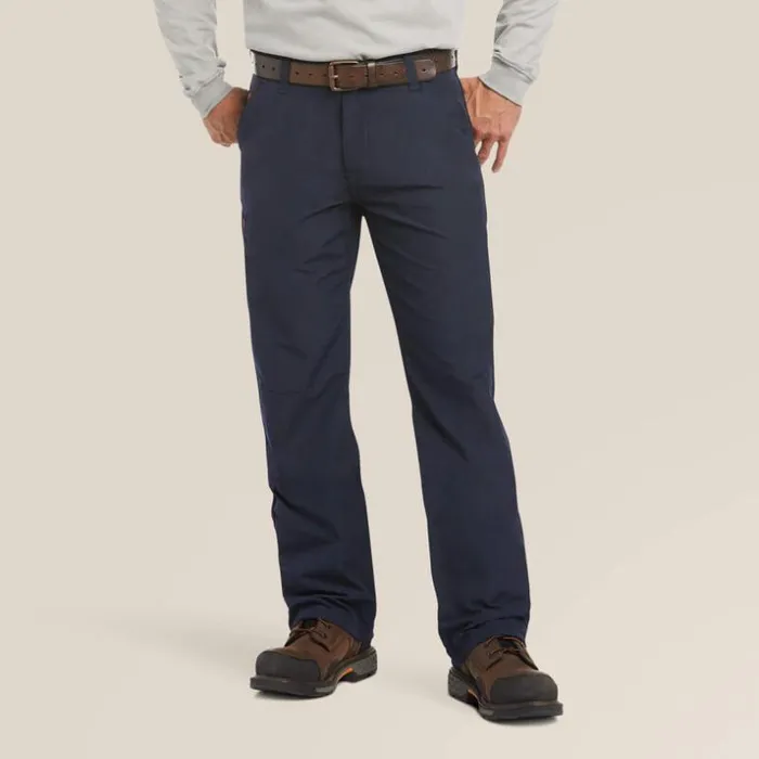 Pants and Shorts Men Ariat FR M4 Relaxed DuraLight Ripstop Boot Cut Pant Navy Pants and Shorts Men Ariat FR M4 Relaxed DuraLight Ripstop Boot Cut Pant Navy