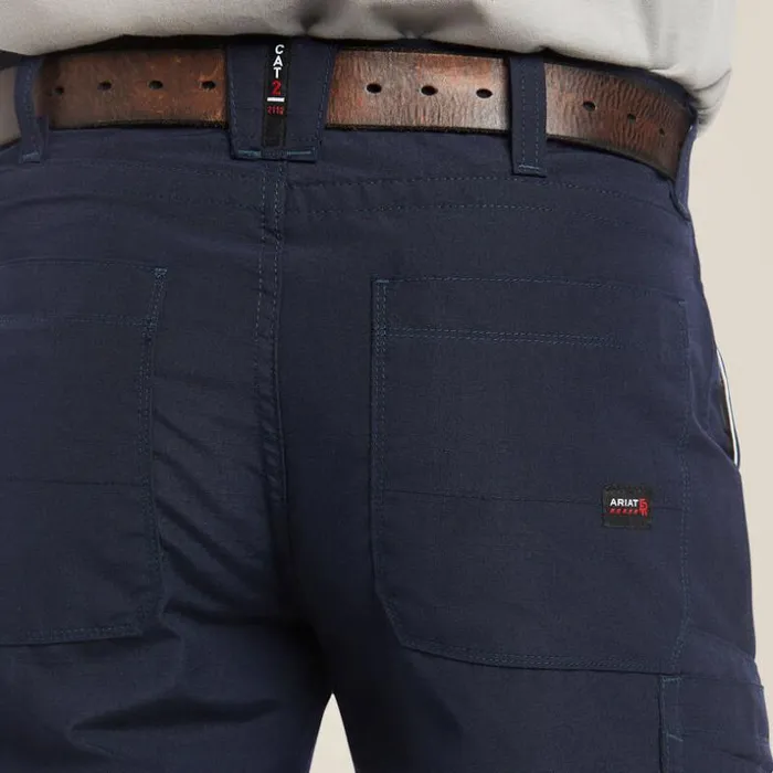 Pants and Shorts Men Ariat FR M4 Relaxed DuraLight Ripstop Boot Cut Pant Navy Pants and Shorts Men Ariat FR M4 Relaxed DuraLight Ripstop Boot Cut Pant Navy