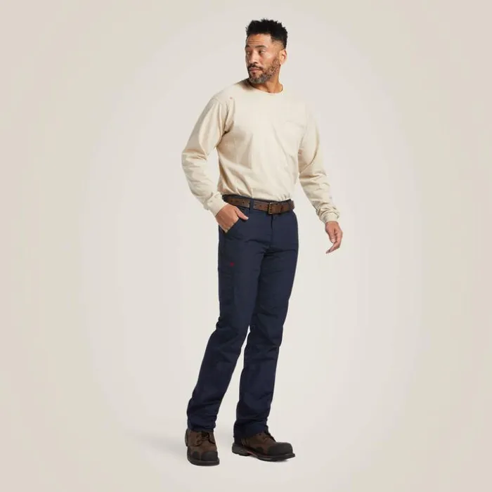 Pants and Shorts Men Ariat FR M5 DuraLight Ripstop Stackable Straight Leg Pant Navy Pants and Shorts Men Ariat FR M5 DuraLight Ripstop Stackable Straight Leg Pant Navy