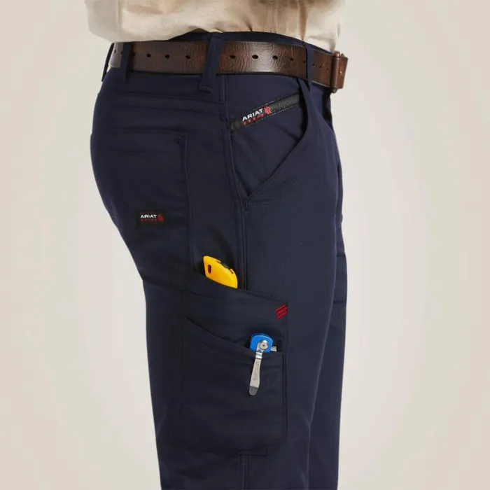 Pants and Shorts Men Ariat FR M5 DuraLight Ripstop Stackable Straight Leg Pant Navy Pants and Shorts Men Ariat FR M5 DuraLight Ripstop Stackable Straight Leg Pant Navy