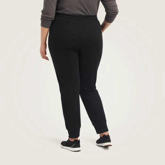Pants and Shorts Women Ariat REAL Jogger Sweatpants Black Pants and Shorts Women Ariat REAL Jogger Sweatpants Black