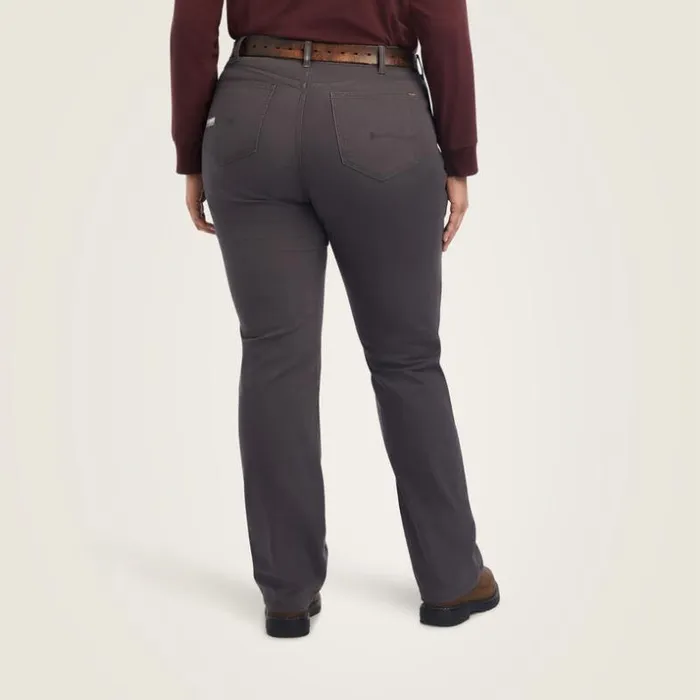 Pants and Shorts Women Ariat Rebar DuraStretch Made Tough Double Front Pant Rebar Grey Pants and Shorts Women Ariat Rebar DuraStretch Made Tough Double Front Pant Rebar Grey