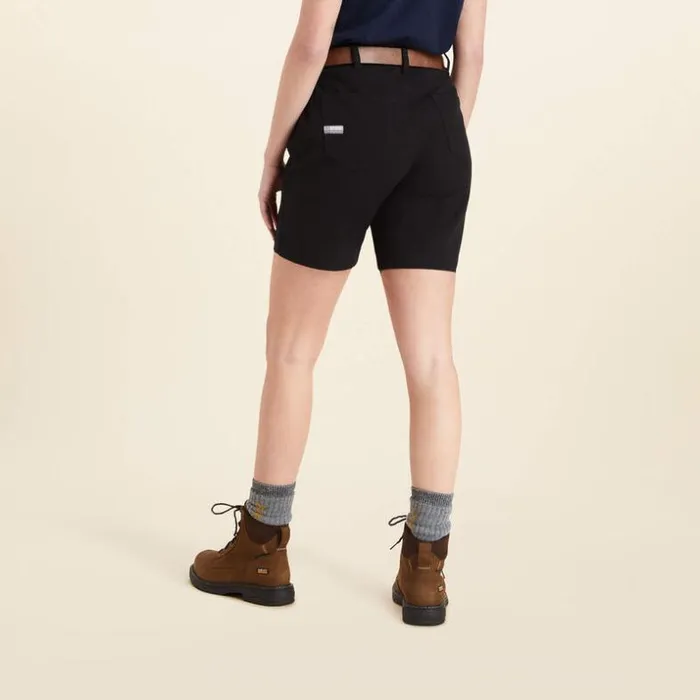 Pants and Shorts Women Ariat Rebar DuraStretch Made Tough Short Black Pants and Shorts Women Ariat Rebar DuraStretch Made Tough Short Black