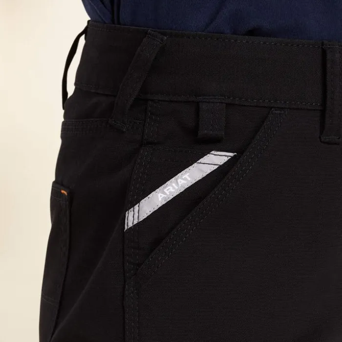 Pants and Shorts Women Ariat Rebar DuraStretch Made Tough Short Black Pants and Shorts Women Ariat Rebar DuraStretch Made Tough Short Black