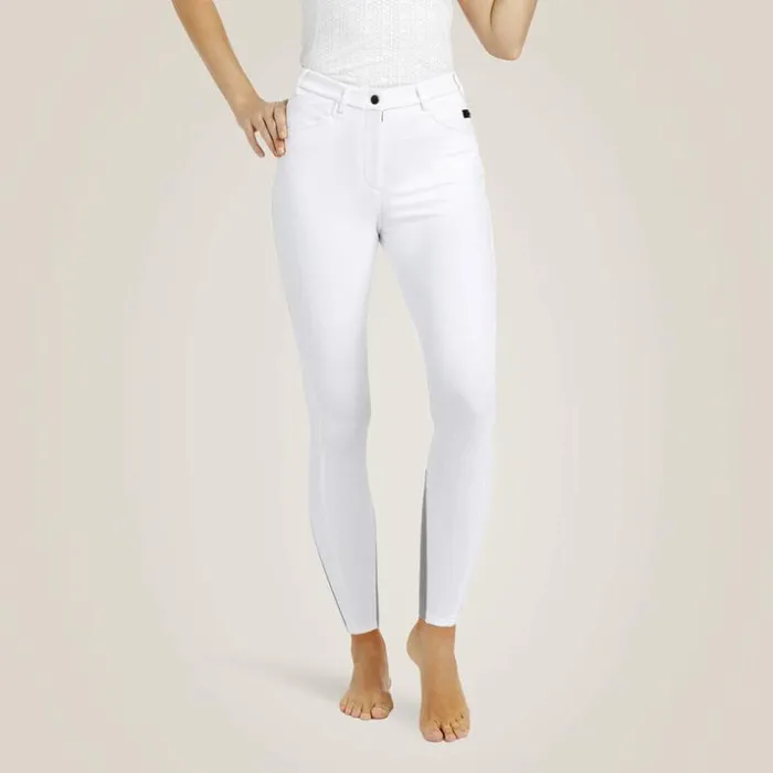 Pants and Shorts Women Ariat Speranza Knee Patch Breech White