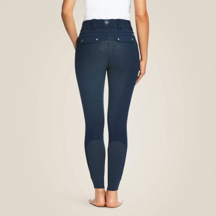 Pants and Shorts Women Ariat Tri Factor Grip Full Seat Breech Navy