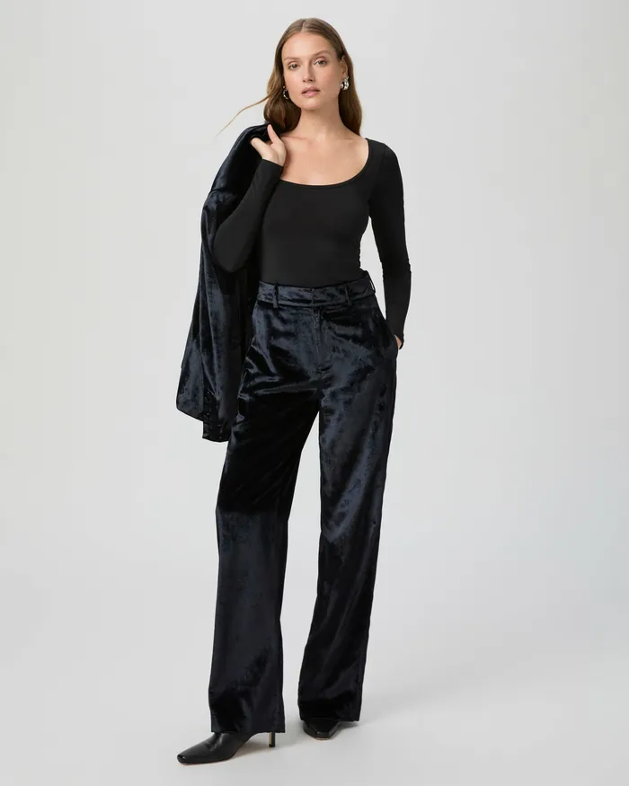 Pants Women Chateau Pant 8211 Midnight Velvet PAIGE