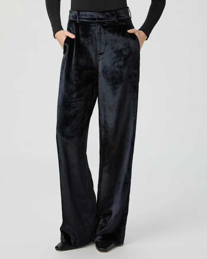 Pants Women Chateau Pant 8211 Midnight Velvet PAIGE Pants Women Chateau Pant 8211 Midnight Velvet PAIGE
