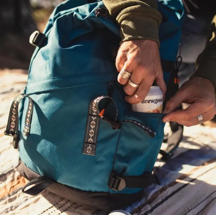 Passenger Backpacks and Bags Boondocker Recycled 26L Backpack Ash Blue Ash Blue 8211 WomenMen