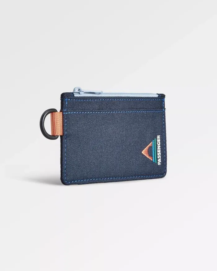 Passenger Backpacks and Bags Recycled Card Holder Dark Denim Dark Denim 8211 WomenMen