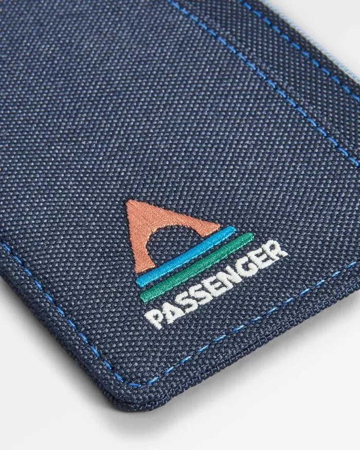 Passenger Backpacks and Bags Recycled Card Holder Dark Denim Dark Denim 8211 WomenMen