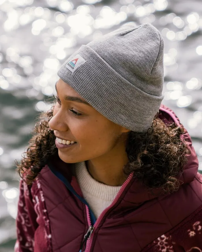 Passenger Beanies Core Recycled LowTop Beanie Grey Marl Grey Marl 8211 WomenMen