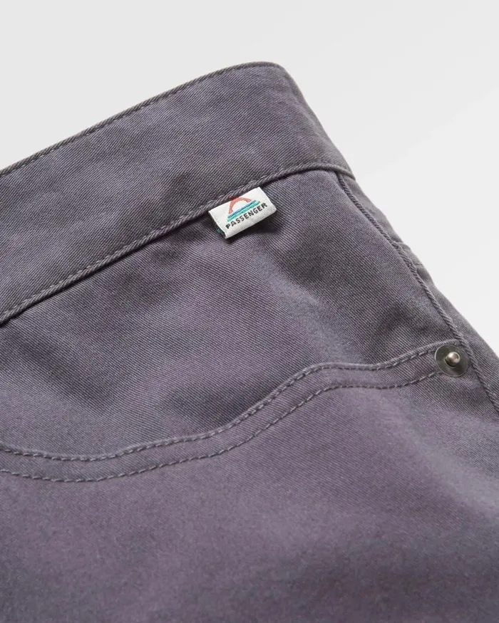 Passenger Bottoms 365 5 Pocket Trouser Charcoal Charcoal 8211 Men