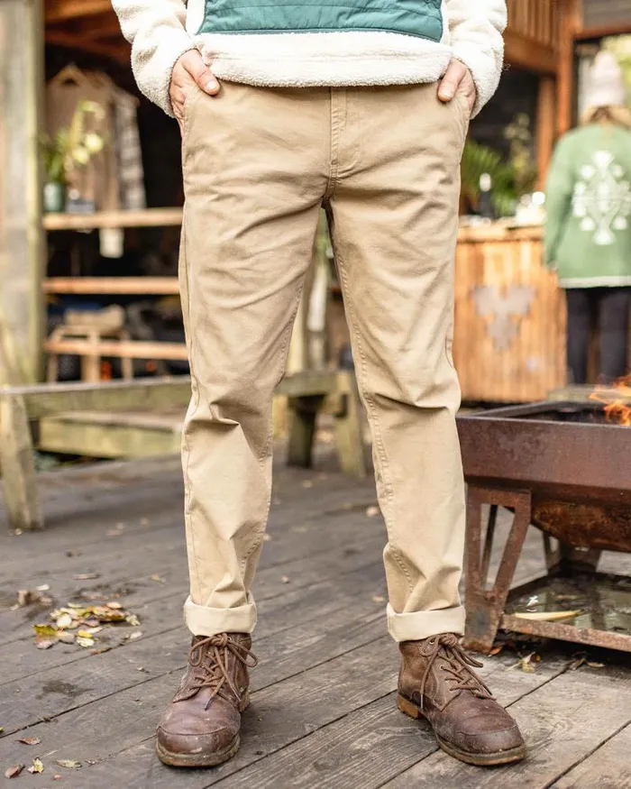 Passenger Bottoms 365 Organic Cotton Trouser Chinchilla Brown Chinchilla Brown 8211 Men Passenger Bottoms 365 Organic Cotton Trouser Chinchilla Brown Chinchilla Brown 8211 Men