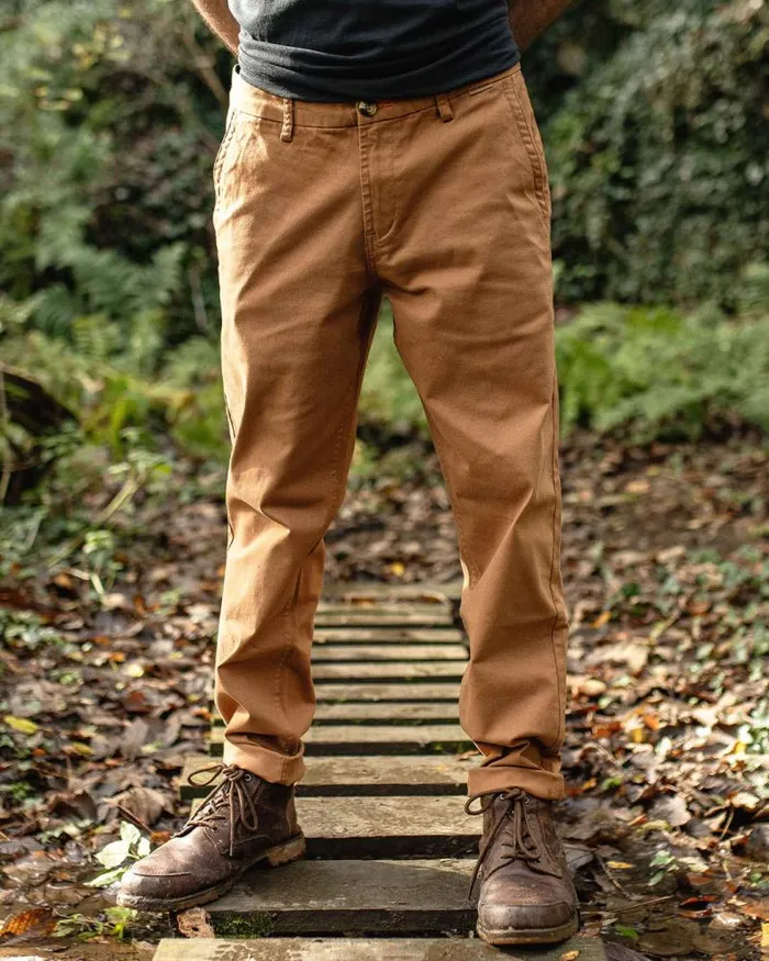 Passenger Bottoms 365 Organic Cotton Trouser Coconut Coconut 8211 Men