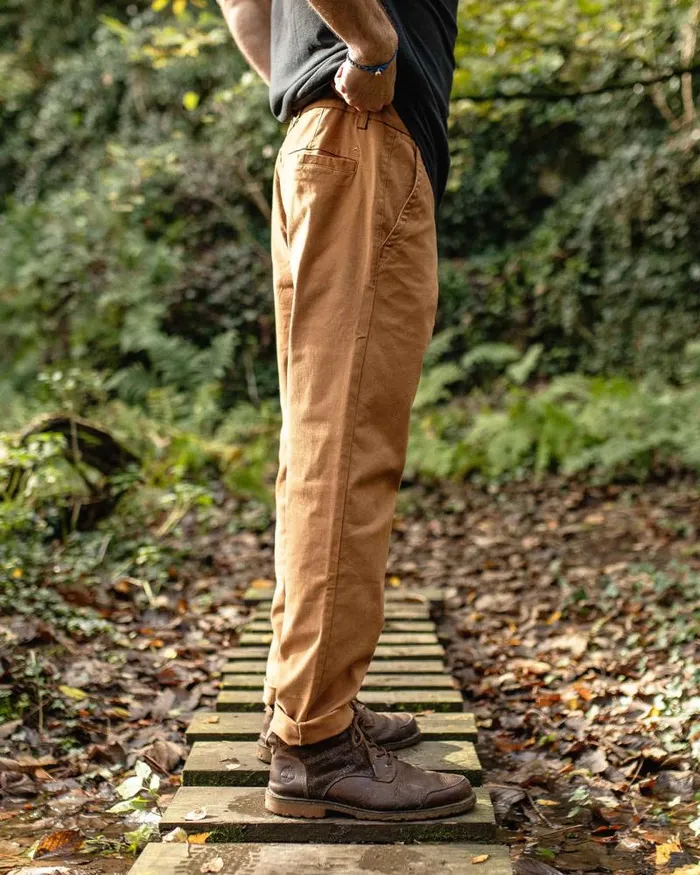 Passenger Bottoms 365 Organic Cotton Trouser Coconut Coconut 8211 Men