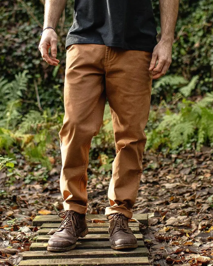 Passenger Bottoms 365 Organic Cotton Trouser Coconut Coconut 8211 Men
