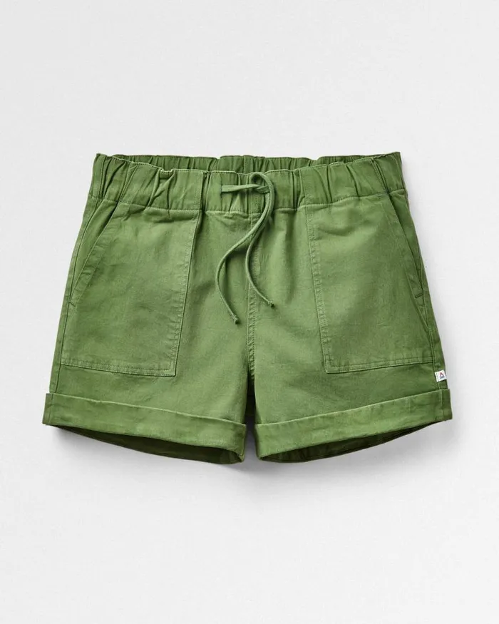 Passenger Bottoms Carriso Organic Cotton Shorts Vineyard Green Vineyard Green 8211 Women