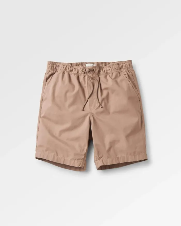 Passenger Bottoms Drifter Organic Twill Short Taupe Taupe 8211 Men