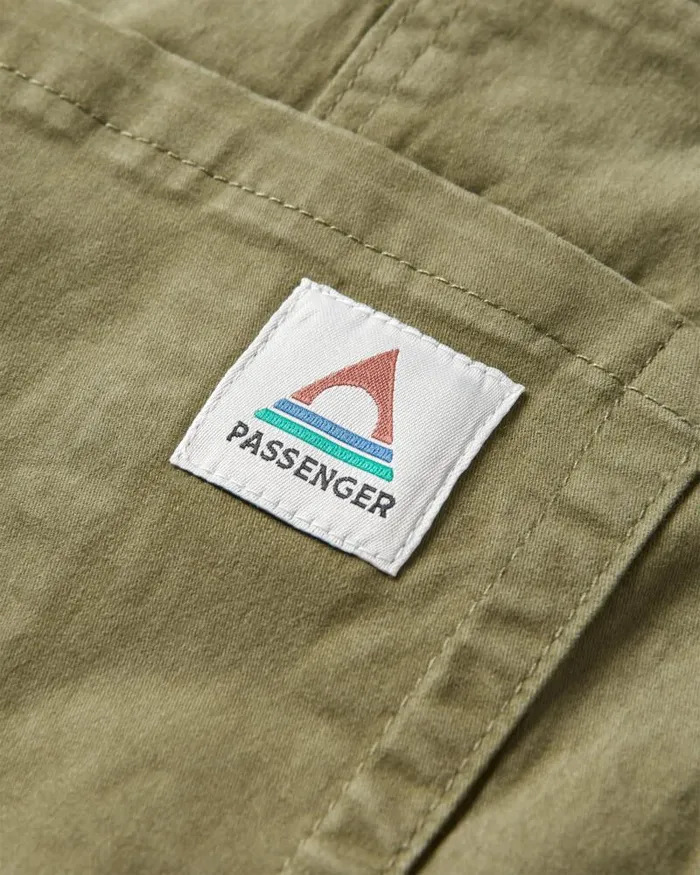 Passenger Bottoms Roamist Organic Cotton Dungarees Khaki Khaki 8211 Women