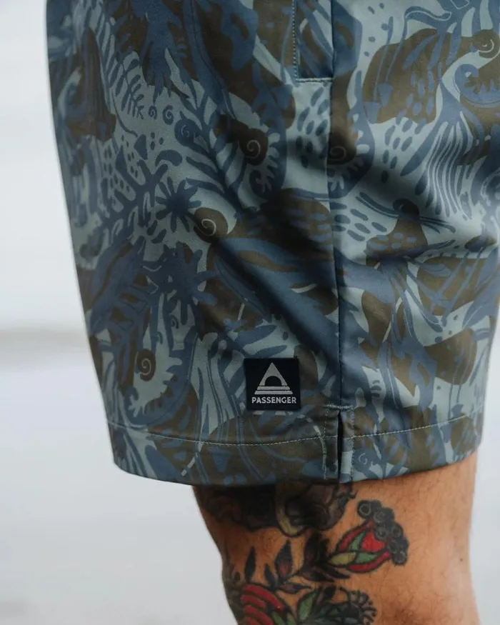Passenger Bottoms Sandune Trail Short Abstract Seaweed Pistachio Abstract Seaweed Pistachio 8211 Men