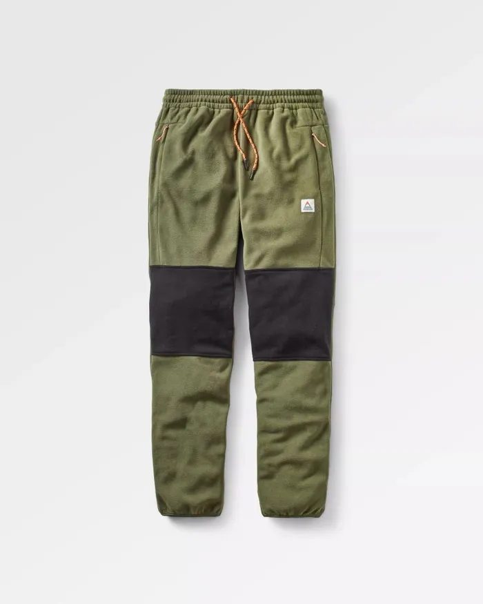 Passenger Bottoms Set Off Recycled Polar Fleece Jogger True Black Khaki True Black Khaki 8211 Men