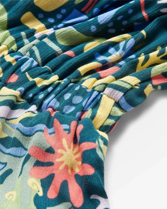 Passenger Bottoms Thimbleberry Jumpsuit Abstract Seaweed Tidal Blue Abstract Seaweed Tidal Blue 8211 Women
