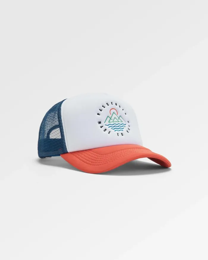 Passenger Caps and Hats Escapism Snapback Trucker Cap Moonlight BlueRed Spice Moonlight Bluered Spice 8211 WomenMen Passenger Caps and Hats Escapism Snapback Trucker Cap Moonlight BlueRed Spice Moonlight Bluered Spice 8211 WomenMen