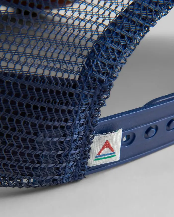 Passenger Caps and Hats Made To Roam Mesh Snapback Cap Rich NavyRubber Rich Navyrubber 8211 WomenMen