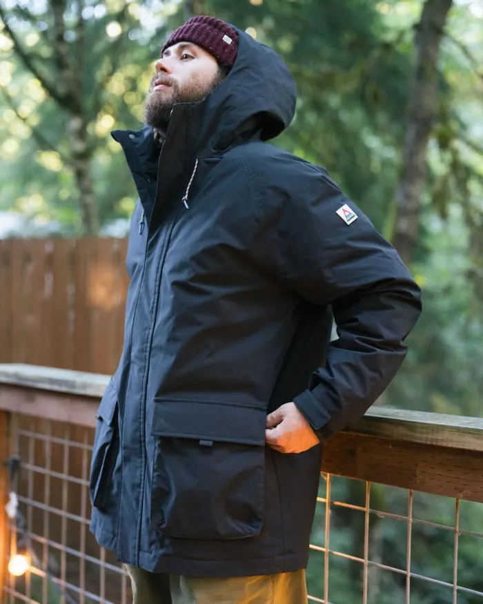 Passenger Jackets Baltic Recycled 20 Jacket Black Black 8211 Men