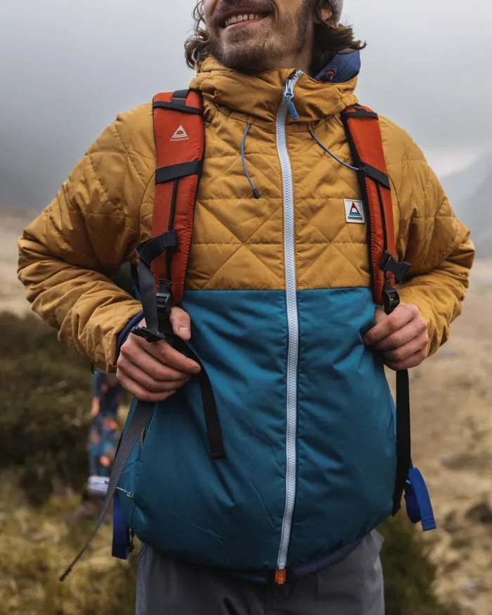 Passenger Jackets Base Recycled Thermore Insulated Jacket Dusty Ochre Corsair Blue Dusty Ochre Corsair Blue 8211 Men