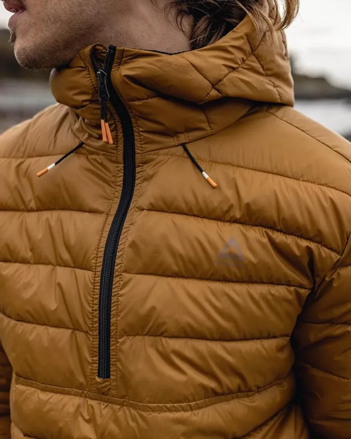 Passenger Jackets Crest Recycled Insulated Jacket Golden Brown Golden Brown 8211 Men