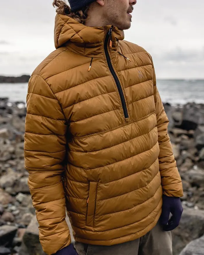 Passenger Jackets Crest Recycled Insulated Jacket Golden Brown Golden Brown 8211 Men