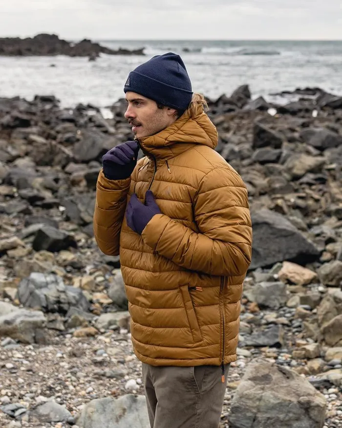 Passenger Jackets Crest Recycled Insulated Jacket Golden Brown Golden Brown 8211 Men