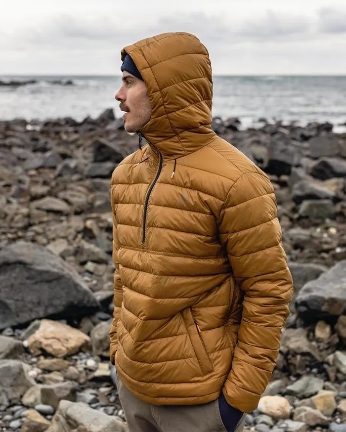 Passenger Jackets Crest Recycled Insulated Jacket Golden Brown Golden Brown 8211 Men