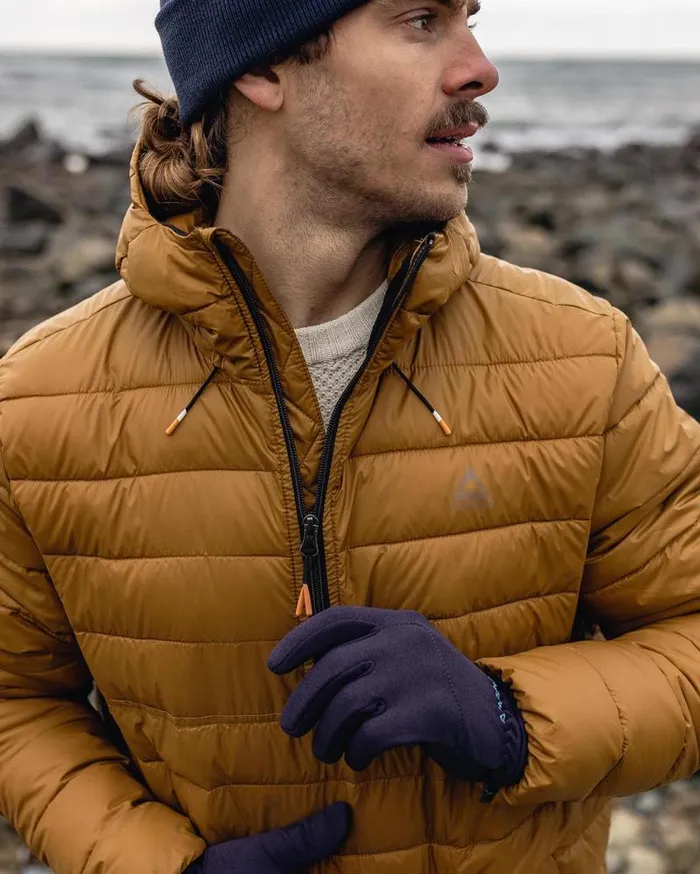 Passenger Jackets Crest Recycled Insulated Jacket Golden Brown Golden Brown 8211 Men
