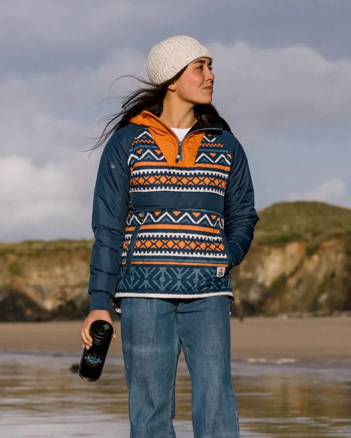 Passenger Jackets Ocean Recycled Insulated 12 Zip Jacket Homespun Stripe Navy Homespun Stripe Navy 8211 Women Passenger Jackets Ocean Recycled Insulated 12 Zip Jacket Homespun Stripe Navy Homespun Stripe Navy 8211 Women