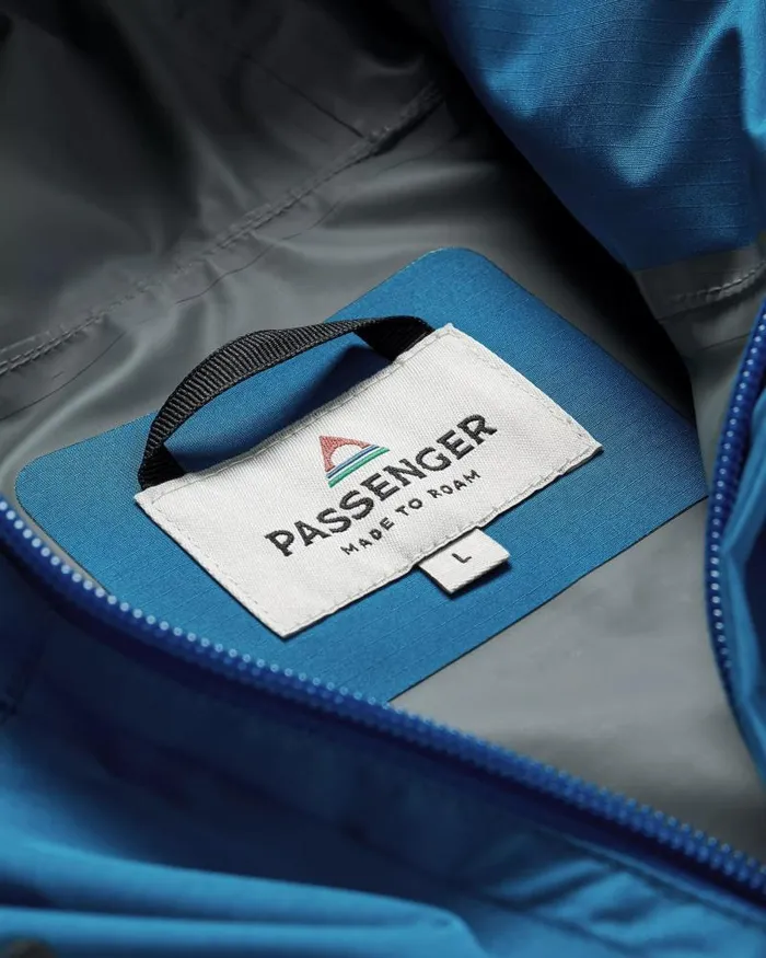 Passenger Jackets Season Water Resistant Recycled Jacket Corsair Blue Apricot Corsair Blue Apricot 8211 Men