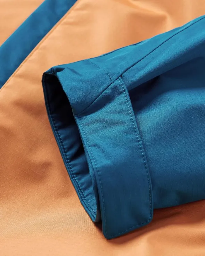 Passenger Jackets Season Water Resistant Recycled Jacket Corsair Blue Apricot Corsair Blue Apricot 8211 Men