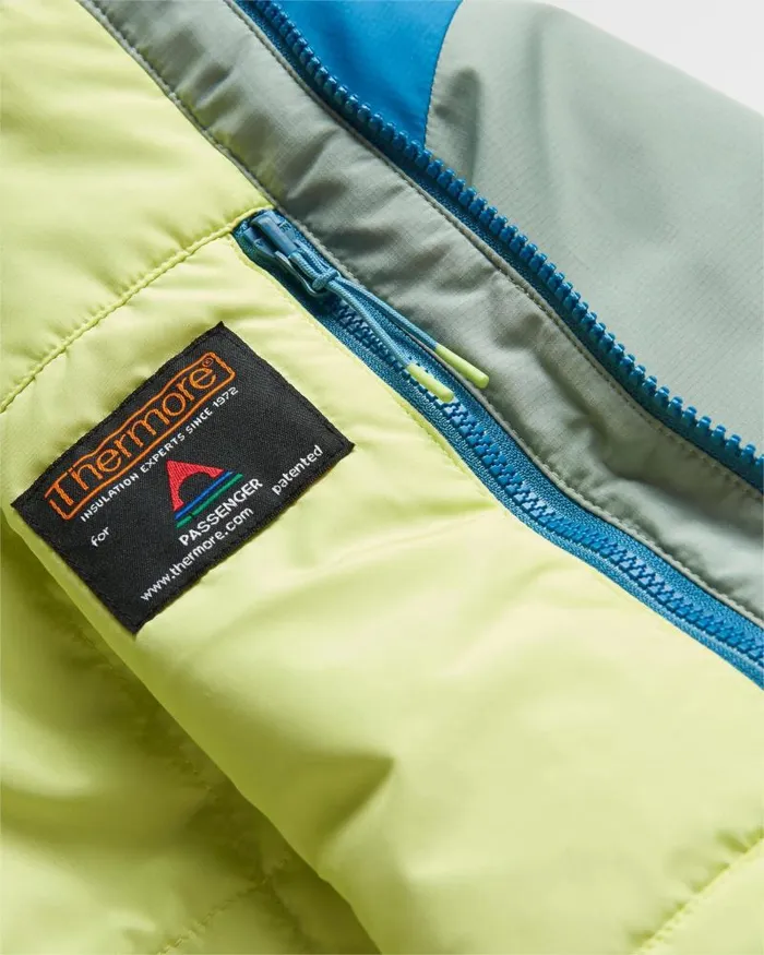 Passenger Jackets Shasta Light Thermore Insulated Jacket PistachioBlue Steel Pistachioblue Steel 8211 Women