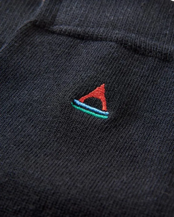 Passenger Socks Organic Crew Socks Black Black 8211 Women