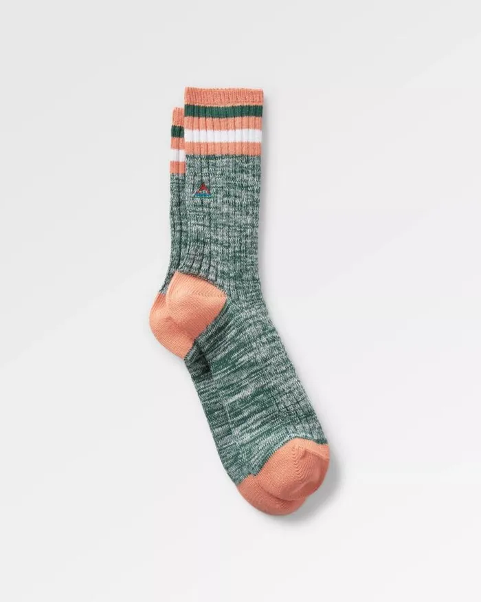 Passenger Socks Organic Midweight Rib Socks Deep Ocean Deep Ocean 8211 Women