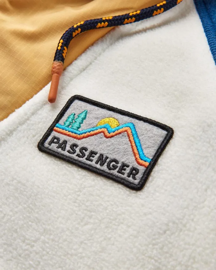 Passenger Tops Alexander Recycled Polar Hooded Fleece Egret Egret 8211 Women