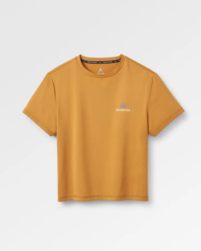 Passenger Tops Align Active Recycled TShirt Dusty Ochre Dusty Ochre 8211 Women Passenger Tops Align Active Recycled TShirt Dusty Ochre Dusty Ochre 8211 Women