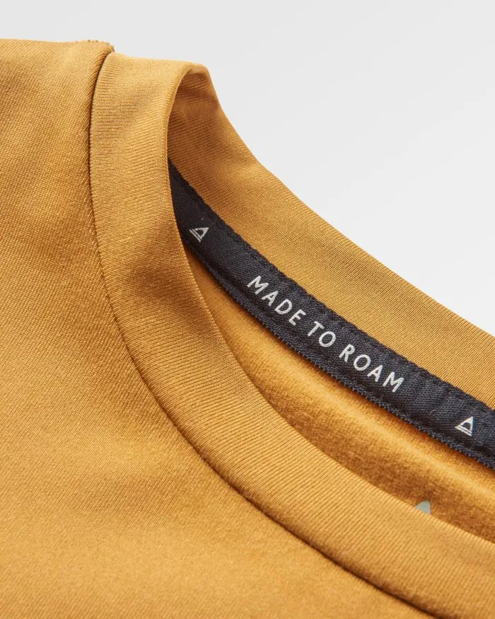 Passenger Tops Align Active Recycled TShirt Dusty Ochre Dusty Ochre 8211 Women