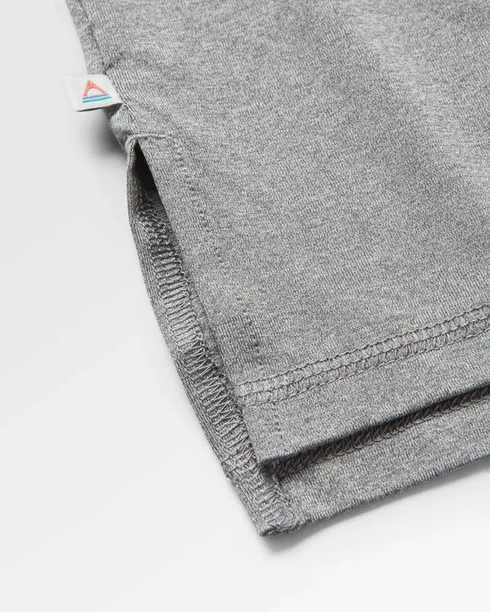 Passenger Tops All Day Active Recycled TShirt Marl Grey Marl Grey Marl 8211 Men