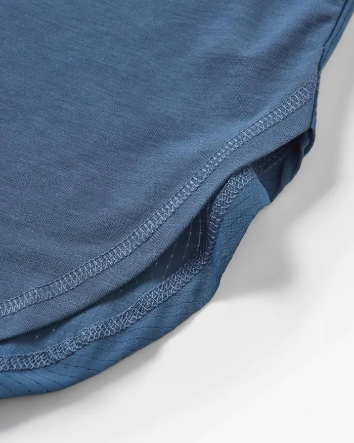 Passenger Tops Asana Recycled Active Vest Dark Denim Dark Denim 8211 Women