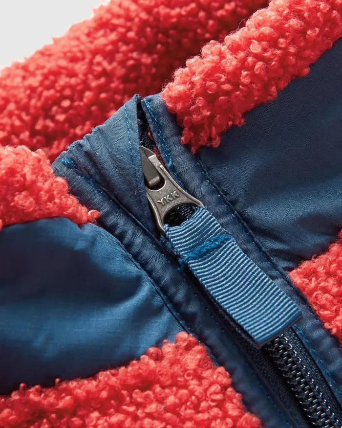 Passenger Tops Born Explorer Recycled PolarLined Sherpa Fleece Cardinal Cardinal 8211 Men
