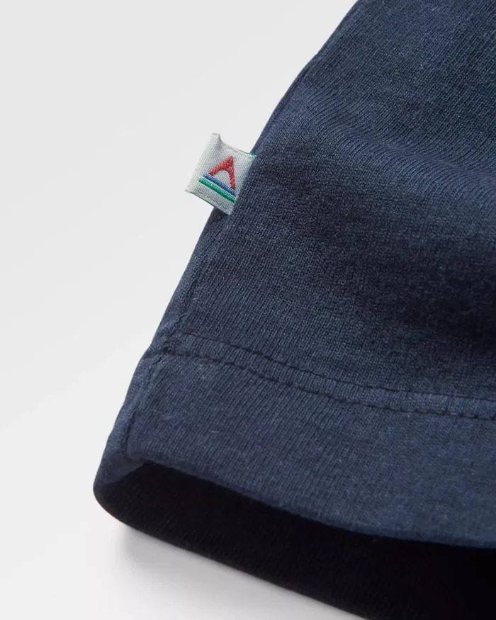 Passenger Tops Distance Recycled Relaxed Fit TShirt Deep Navy Deep Navy 8211 Men