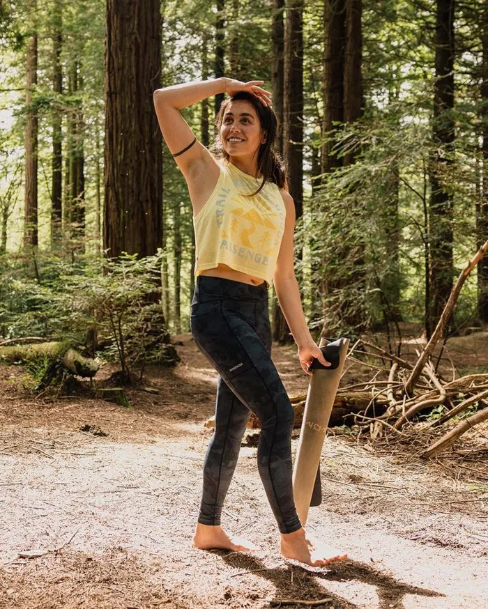 Passenger Tops Exhale Active Recycled Vest Hazy Yellow Hazy Yellow 8211 Women